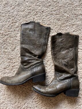 Frye Tan Leather Boot